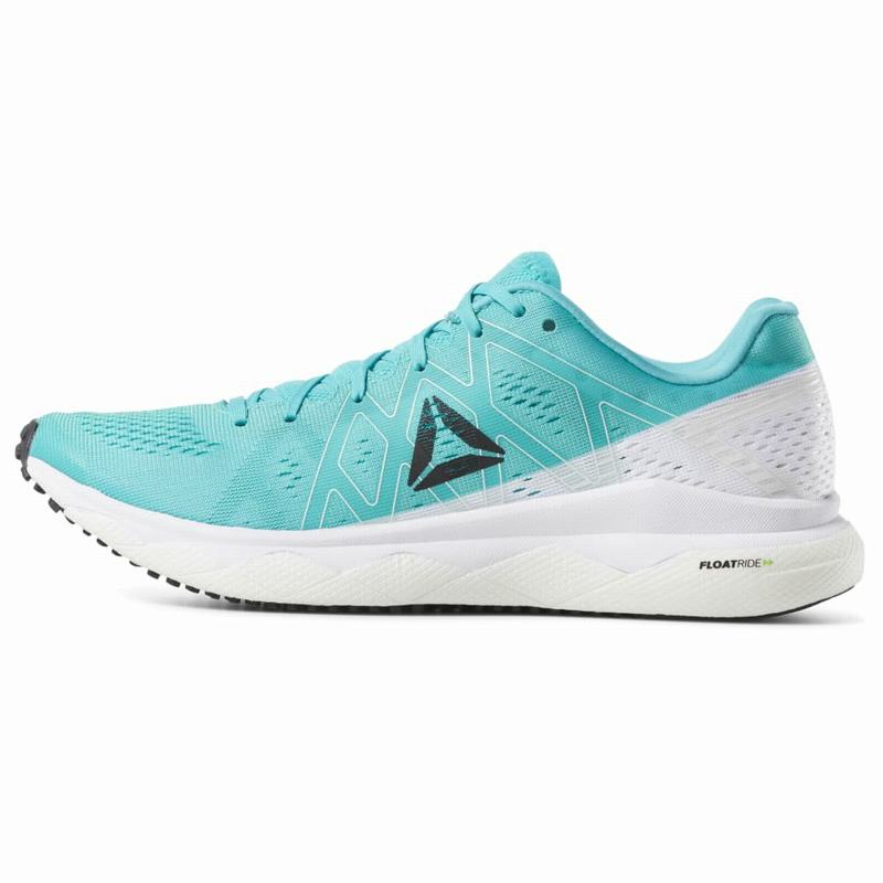 Adidasi Alergare Reebok Floatride Run Fast Dama Turcoaz/Albi Romania YN9546MQ
